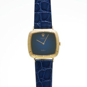ROLEX Cherini 4084 40 series (manufactured around 1975) blue mens Watches Ha...